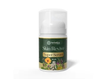 Skin Revive SuperSerum – anti‑age pleťové sérum s vitamínom C a kyselinou hyalurónovou 50 ml Herbatica