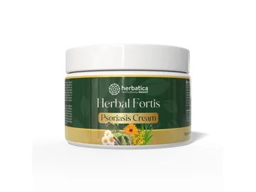 Herbal Fortis Psoriasis Cream regeneračný krém pre pokožku so sklonom k psoriáze – 200 ml Herbatica